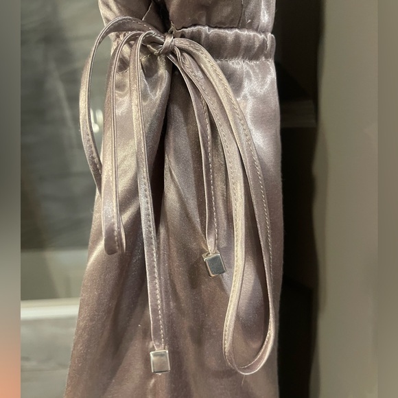 Free People Kate Sleeveless Wide Leg Jumpsuit Champagne - Picture 10 of 13